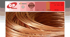 Desktop Screenshot of gpcabos.com.br